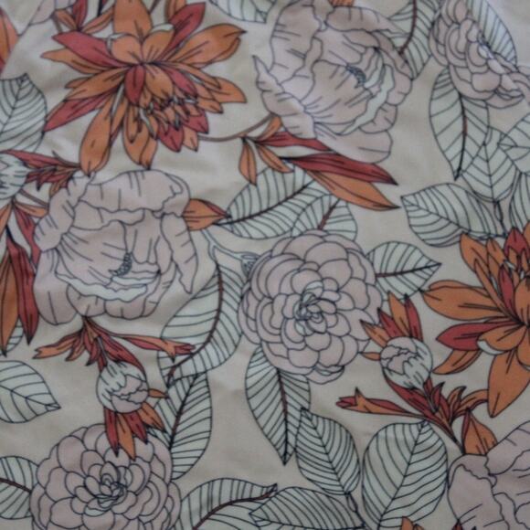 Janie and Jack Short Ruffle Sleeve Floral Rash Guard Bathing Suit Swim Top 8 - Picture 2 of 5